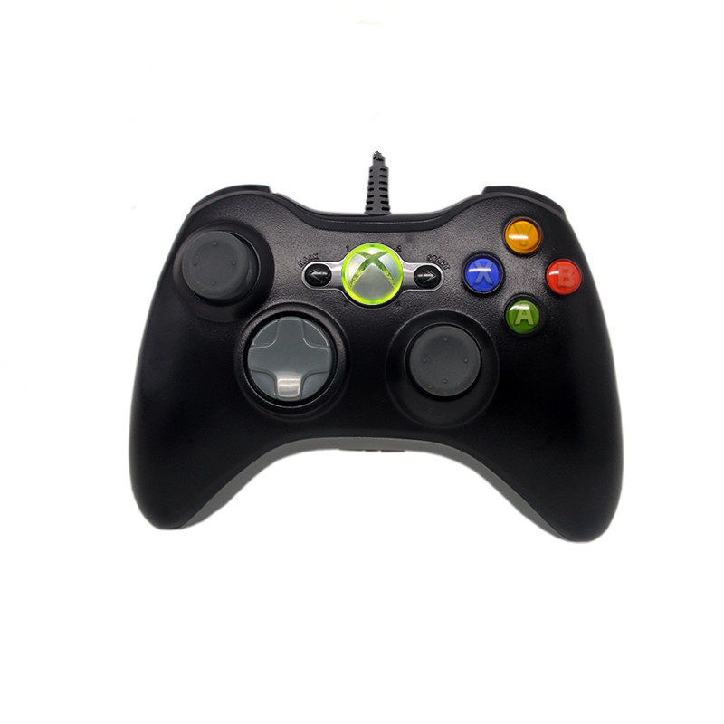 Microsoft/微软XBOX360有线无线模拟器摇杆PC电脑USB吃鸡游戏双震动steam手柄ONE