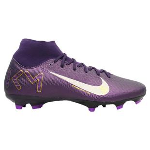 天朗足球耐克刺客16 KM姆巴佩FG/MG中端高帮混钉足球鞋HJ7309-500