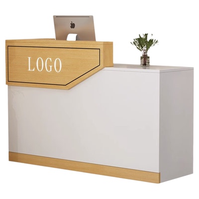 收银台小型简约柜台理发店美容院吧台服装店便利店接待台前台桌子