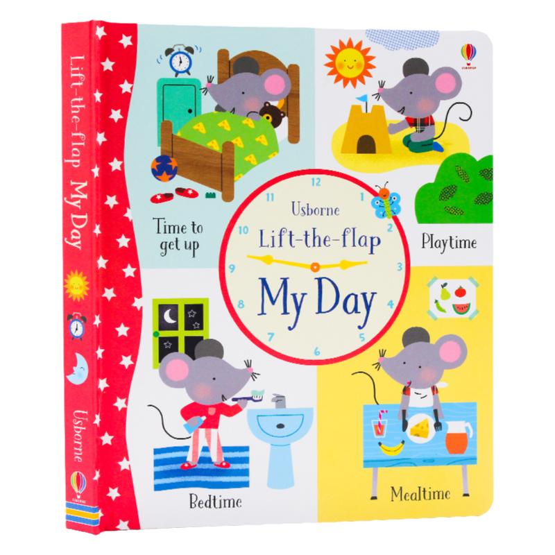 Usborne我的一天情景认知翻翻书