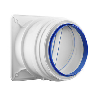 止逆阀厨房烟道专用抽油烟机排烟风管变径止回阀防烟宝单向止烟阀