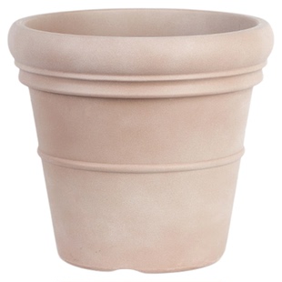 虹越嘉伯瑞米兰仿陶土花盆大号特大塑料家用加厚耐用树脂户外庭院