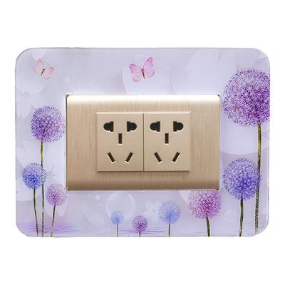 118型开关贴亚克力擦洗保护套