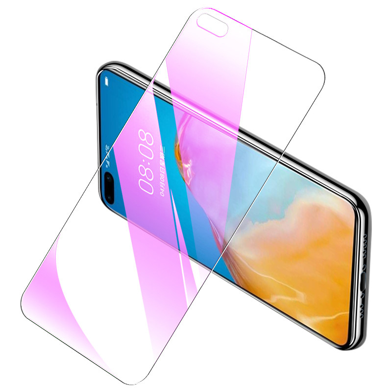 适用华为p40钢化膜全屏覆盖无白边防摔膜p40手机贴膜高清防爆玻璃huawei抗蓝光护眼ANA-AN00保护膜5G版防指纹