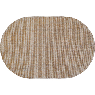 天然剑麻地毯椭圆形进门垫玄关入户脚垫简约中古亚麻编织地垫定制