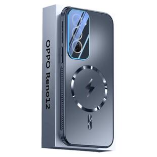 opporeno12手机壳散热闪电标磁吸opporeno12pro新款全包镜头超薄高级感reno12男款防摔不顶膜系列高端适用