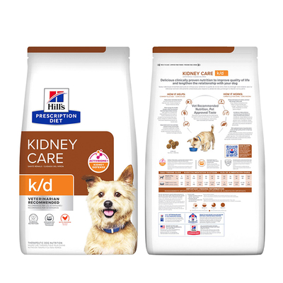 希尔斯KD狗粮k/d肾脏处方狗粮护理肾健康犬粮罐头17.6磅7.98kg