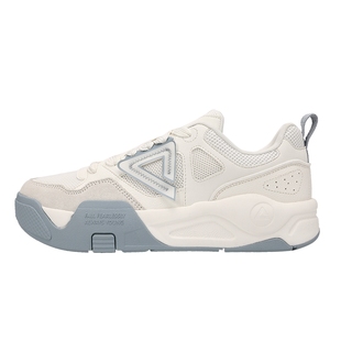 匹克态极板鞋男秋冬季学生休闲鞋经典百搭舒适软弹小白鞋运动鞋子