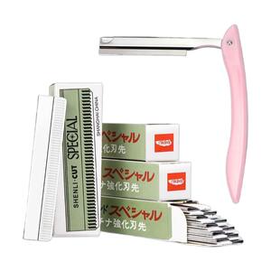 修眉刀片刮眉刀刮眉毛刀套装专用剃眉工具安全刮毛修眉毛化妆师