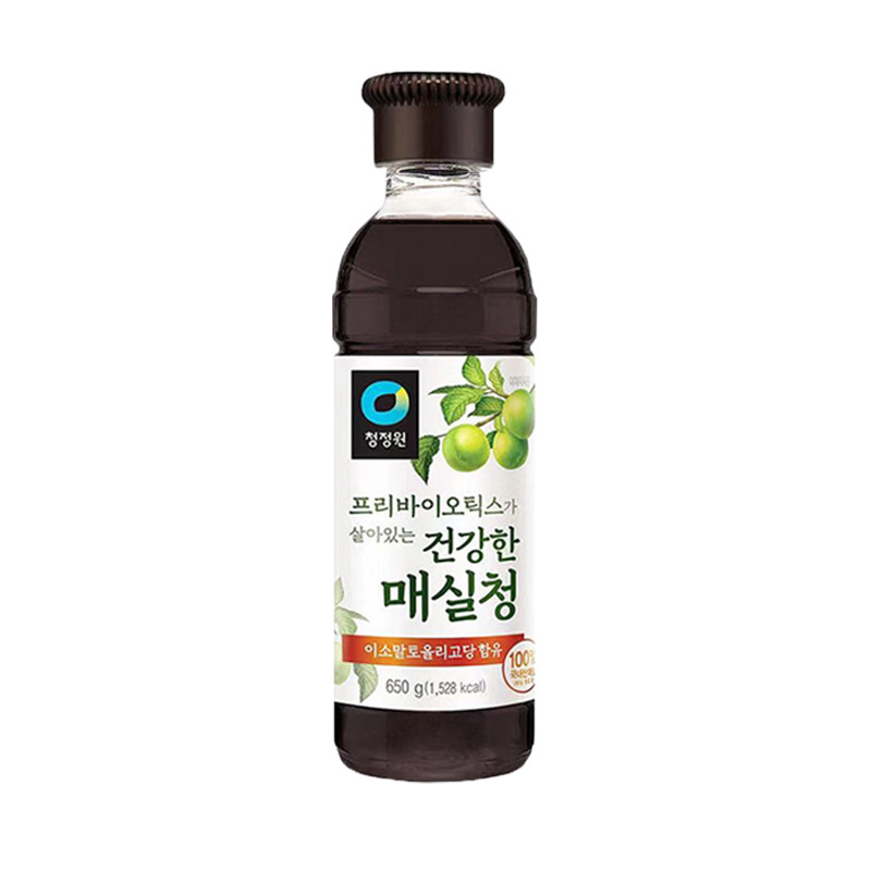 整箱韩国进口清净园韩式青梅调料汁梅子精调味汁料理用饮料650g