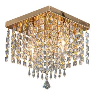 水晶吸顶灯个性门厅过道走廊灯玄关阳台卧室灯现代简约北欧灯具