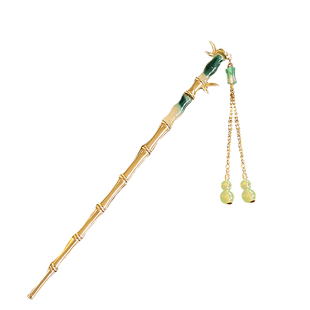 古风发簪女高级感新中式汉服簪子气质2025新款步摇发钗马面裙头饰