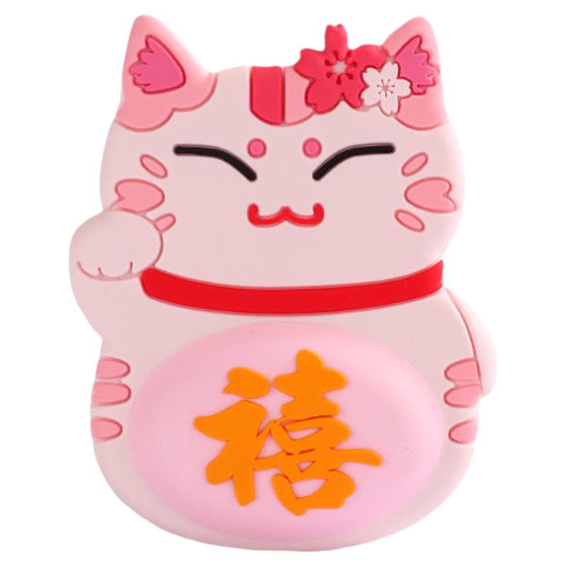 招财猫硅胶门后防撞静音贴