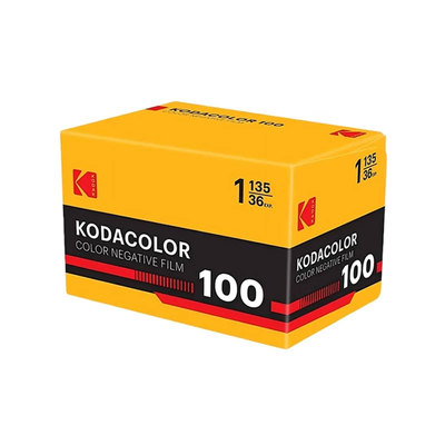 新品 美国kodak柯达KODACOLOR100彩色胶卷135负片