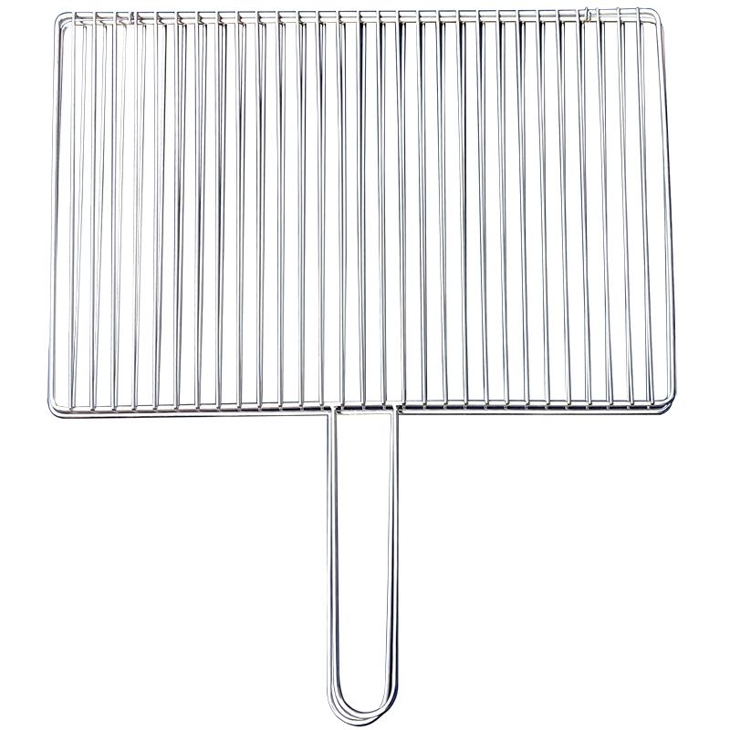 烧烤夹子烤鱼夹子不锈钢加粗家用专业商用大小号烧烤网不锈钢不粘