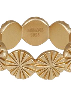 HERBE合璧 松间 团松笑笑戒指 寓意生命力在循环中永恒新生