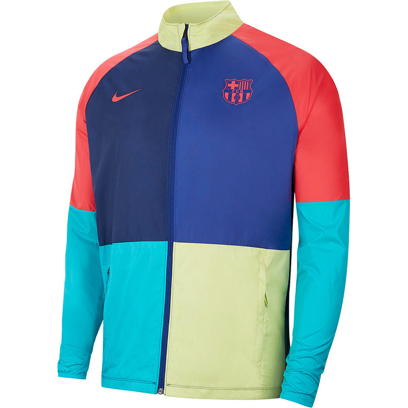 Nike/耐克正品冬季男子巴萨足球球衣夹克运动外套CI9529-457