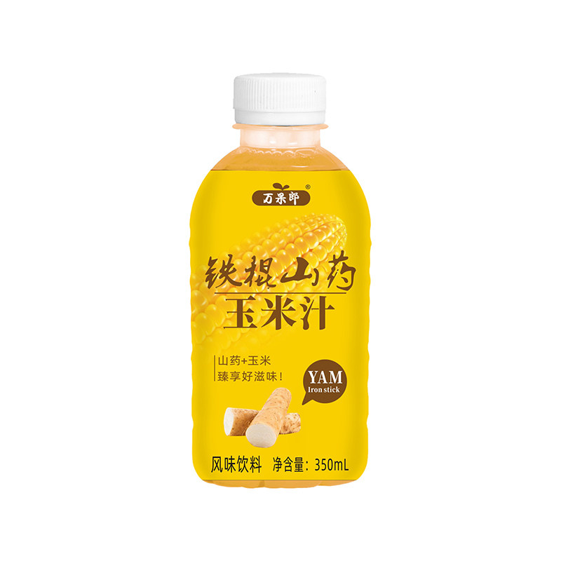 铁棍山药玉米汁350ml/瓶装谷物饮品新鲜日期整箱包邮