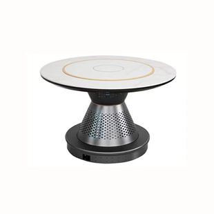 电回风炉取暖桌烤火炉取暖电暖桌烤火一体圆桌餐桌多功能家用客厅