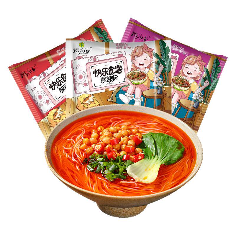 稻花香 快乐食客酸辣粉重庆方便方便粉丝/粉条