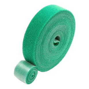 绿植捆绑扎带绿色魔术贴粘扣带植物捆绑不伤植物支撑固定窗帘绑带