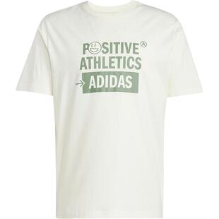 Adidas/阿迪达斯官方正品舒适男士字母印花日常休闲短袖T恤JJ3992