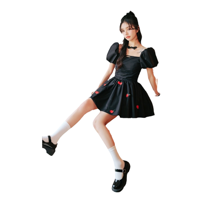 野玫瑰连衣裙野玫瑰连衣裙