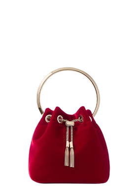 JIMMYCHOO/BONBON丝绒包袋