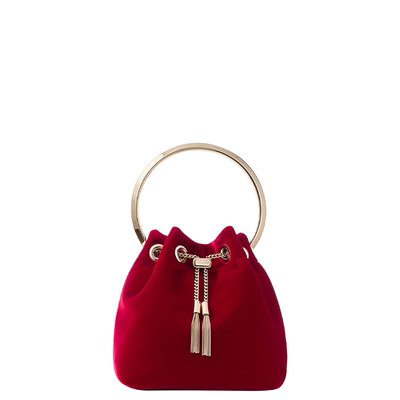 JIMMYCHOO/BONBON丝绒包袋