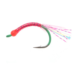 新款蓑羽腹节摇蚊格里菲斯浮水飞蝇钩毒蚊路亚微物马口白条溪哥饵