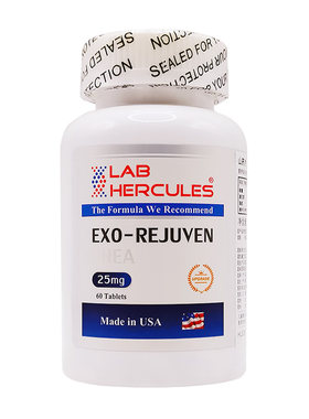 美国赫力仕DHEA山药片 青春素 脱氢表雄酮 子宫卵巢保养 试管备孕
