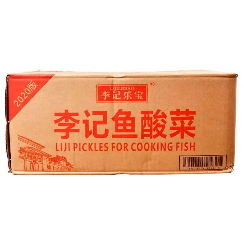 李记乐宝四川风味老坛鱼酸菜