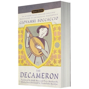 十日谈 英文原版短篇小说集 The Decameron 全英文版 薄伽丘著 正版 进口英语文学书籍