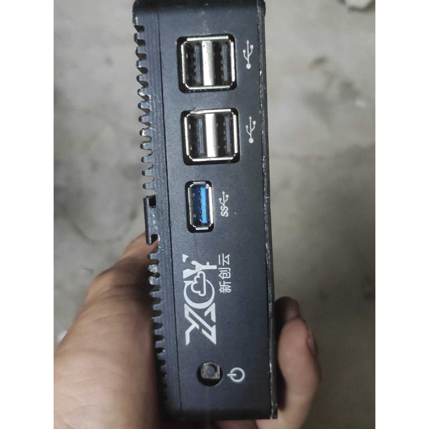 新创云小主机工控机迷你电脑J1900微型低功耗主机