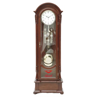 利时达新中式落地钟客厅家用红木机械钟德国赫姆勒轻奢别墅报时