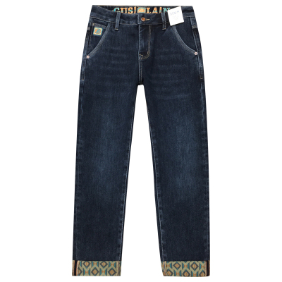 古士狼长裤冬季高端牛仔裤