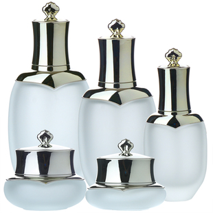 50g100ml120ml眼霜精华乳液分装玻璃空瓶按压瓶面霜小瓶喷雾空瓶