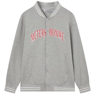 美特斯邦威夹克男士春季新款休闲外套宽松时尚百搭棒球领美式