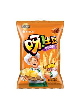 好丽友呀土豆薯条40g蜂蜜龙虾烤鸡味休闲食品膨化办公解馋小零食
