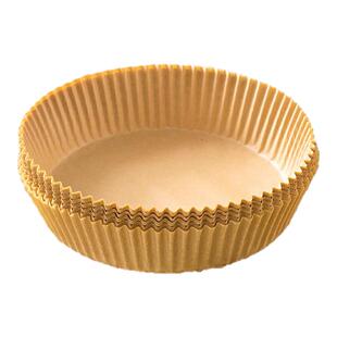 日本空气炸锅专用纸耐高温一次性硅油纸烤箱微波炉锡纸家用锡纸盘