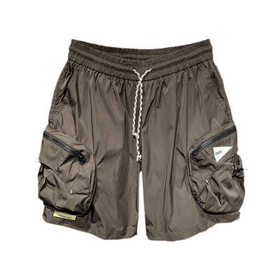 特琳露夏季潮牌运动宽松休闲短裤