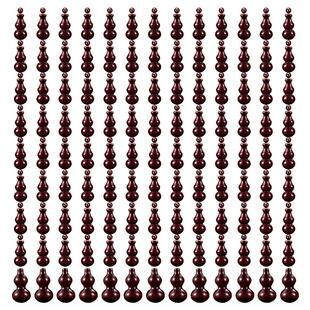 全桃木葫芦门隔断帘厨房卫生间化解遮挡门客厅免打孔卧室珠帘