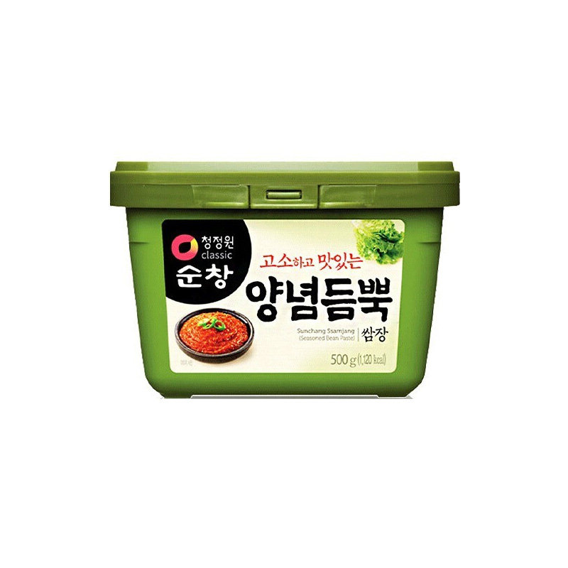 韩国进口清净园包饭酱500g蒜酱类调料