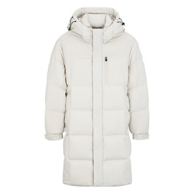 MindBridge中长款连帽羽绒服