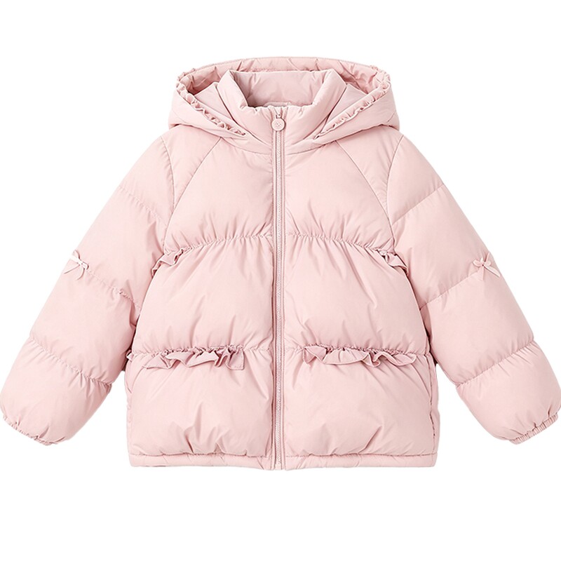 笛莎官方旗舰店女童羽绒服