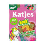 韩国直邮Katjes好吃可爱酸柠檬软糖100%植物性无人工色素动物明胶