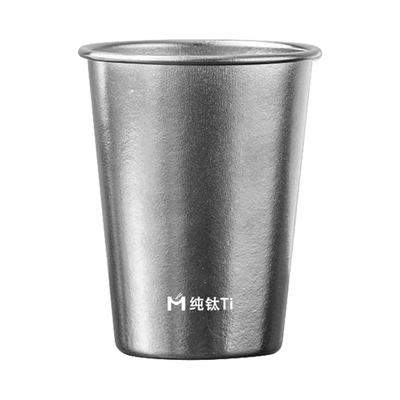 100%纯钛水杯/耐酸碱/无金属异味