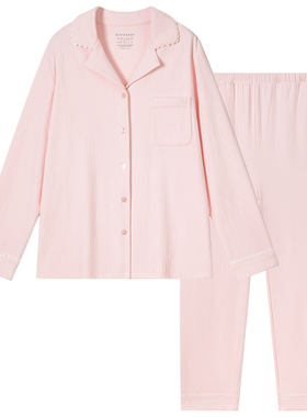 舒雅女士磨毛家居服套装