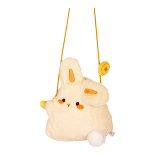 故宫淘宝｜兔宝玩偶手机包毛绒斜挎包文创兔子包小女孩生日礼物