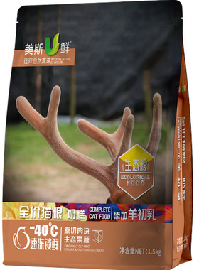美斯猫粮u鲜系列全价蛋黄mise